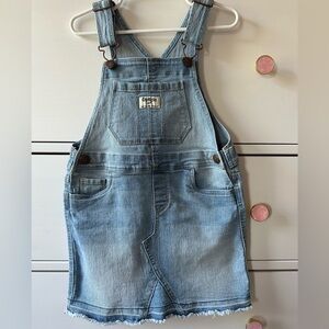 OshKosh B'gosh Denim Overall Dress, 4T